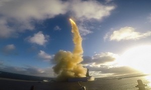 French Destroyer FS Forbin Shatters Supersonic Target With Aster 30 Missile