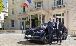 French Embassy UK Takes Delivery of DS 7 Crossback