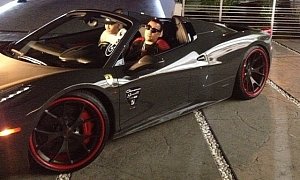 French Montana Gets His Ferrari 458 Done After Taking Khloe’s Jeep to the Shop