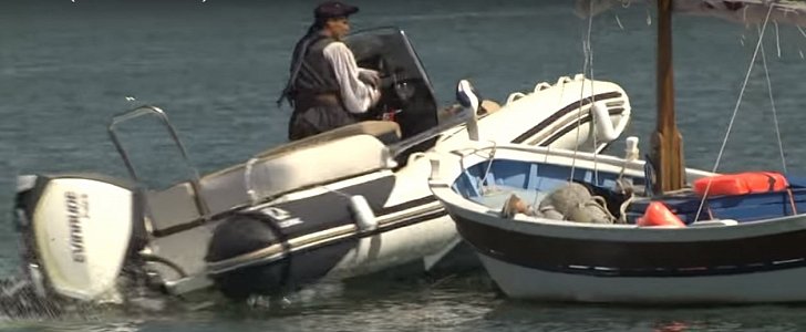 French Prankster Remi Gaillard Steals a Boat in New Pirate Adventure