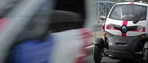French Rugby Team Tests Renault Twizy