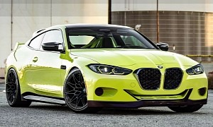 Fresh BMW 3.0 CSL Takes M4 Into Different Styling Direction, Albeit Only in CGI