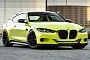 Fresh BMW 3.0 CSL Takes M4 Into Different Styling Direction, Albeit Only in CGI