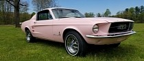 Freshly Restored, One-of-One 1967 Ford Mustang Looks Pretty in Pink