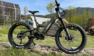 Frey CC Fat Is a Monster on Two Wheels, Packs 1,500W, Fat Tires, and a Full Suspension