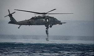 Frogmen Don’t Leap Into a Helicopter, They Use a Rope-Ladder
