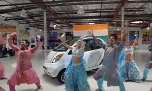 From Bollywood to Hollywood: Jay Leno Drives Tata Nano