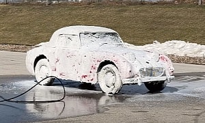 From Dusty Barn Find to Frog-Eyed Gem: Austin-Healey Sprite Gets First Wash in Decades