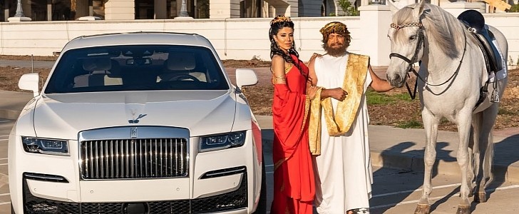 Manny Khoshbin's Horse and Rolls-Royce Ghost