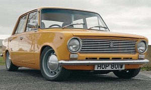From Rust to Race: 8-Month Built Lada Cosworth Duratec Is the Ultimate Street Sleeper