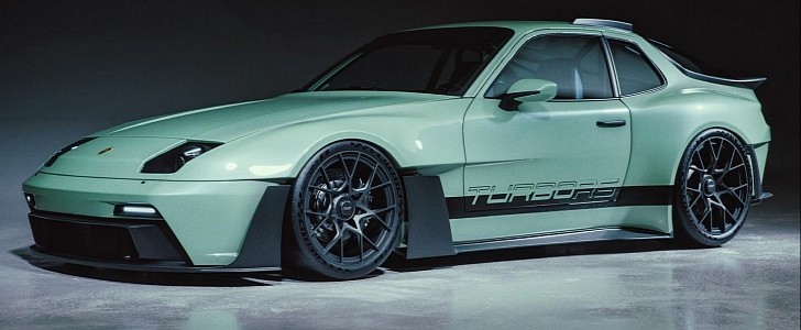 Porsche 944 Turbo GT3 RS rendering by the_kyza