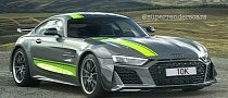 Front-Engined Audi R8 vs. Mid-Engined GT-R: Battle of Weird Renderings