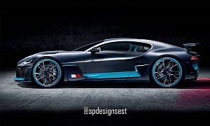 Front-Engined Bugatti Divo Looks Like the Grand Tourer the Company Never Built