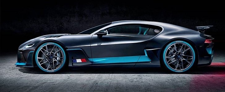 Front-Engined Bugatti Divo rendering