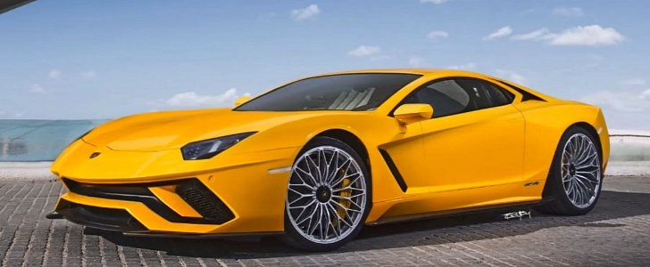 Front-Engined Lamborghini Aventador Is the Anti-Corvette Statement