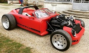 Front-Engined Porsche 911s Redefine the Hot Rod With Giant V8 Swaps