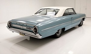 Frosted Green 1964 Ford Galaxie 500 Has the Feel of the Original Space Race