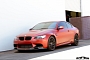 Frozen Red BMW E92 M3 Gets Carbon Fiber Parts at EAS
