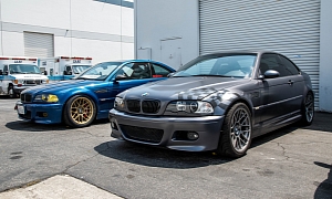 Frozen Stahl Grey BMW E46 M3 Pays Homage to the E36 LTW M3