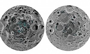 Frozen Water at the Moon’s Poles Confirmed