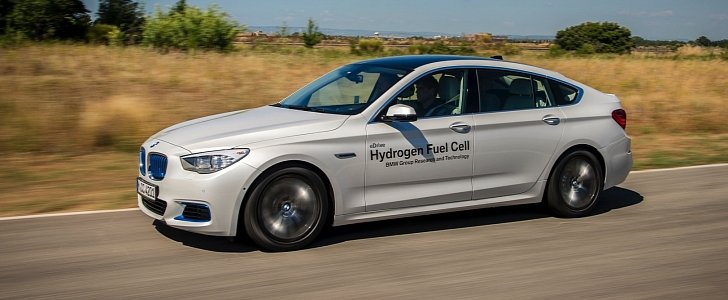 BMW 5 Series GT fuel-cell prototype