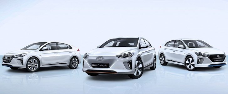 2017 Hyundai Ioniq family