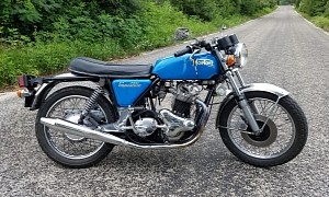 Fulfill Your Wishes at No Reserve With This Fabulous 1973 Norton Commando 750