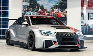 Full Blown Audi RS3 LMS Touring Race Car For Sale