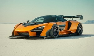 Full Carbon, Bagged Widebody McLaren Senna Looks Almost Real. Sadly, It’s Not