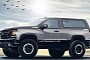 Full-Size Chevrolet Blazer "Modern K5" Is Out for Ford Bronco Blood