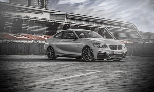 Fully Decked BMW M235i Looks Sharp as a Scalpel