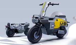 Fully-Electric M One Mini Bike Folds Down and Neatly Fits in the Trunk of Your Car