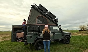 Fully-Equipped Land Rover Defender Is the Ultimate Overland Camper, Will Make You Drool