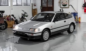 Fully Original 1990 Honda CRX Available for Sale With Just 10 Miles on the Clock