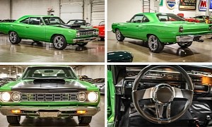 Fully-Restored 1968 Plymouth Road Runner Wants To See How Much Money You Have in the Bank