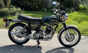 Fully-Restored 1974 Norton Commando 850 Looks as Good as New, Oozes Classic Grace