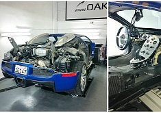 Fully Stripped Bugatti Veyron Prepares for Carbon Panels and 1,600 HP Tuning by Oakley Design