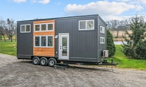 Functional 26-Foot Tiny Home Ulla-Carin Makes Room for Seven People