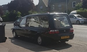 Funeral Workers Leave Hearse with Coffin Inside to Go Grab a Bite
