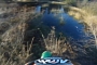 Funny Motocross Crash into Pond