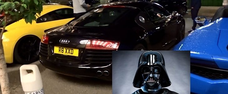 Funny: Old Audi R8 Uses Darth Vader Theme as Alarm