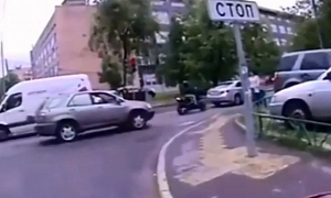 Funny Scooter Brake Fail