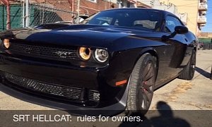 Funny SRT Hellcat Owner Creates the Seven Holy Rules for Driving One