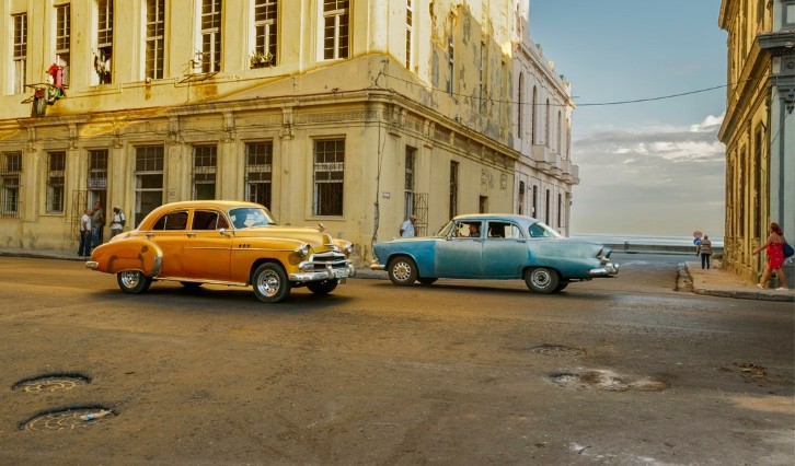 The cars in Havana Motor Club 