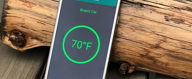 Furmonitor temperature on Android device