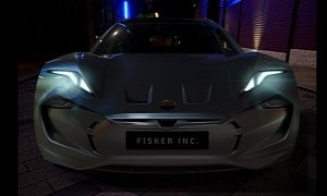 Future Fisker EV Front End Revealed Completely in New Teaser Image