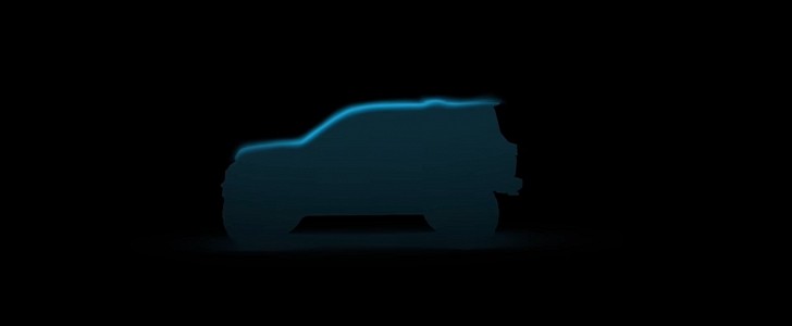 Jeep A-UV teaser from the Stellantis EV Day 2021