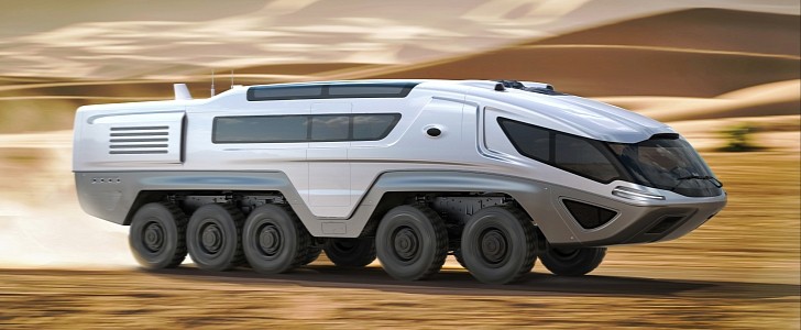 A Future Where Motorhomes Look Like the Exvia 10x10 Is Clearly Worth Waiting For