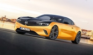 Future Opel Manta Sports Coupe Rendered, Will Be Fully Electric