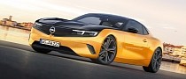 Future Opel Manta Sports Coupe Rendered, Will Be Fully Electric